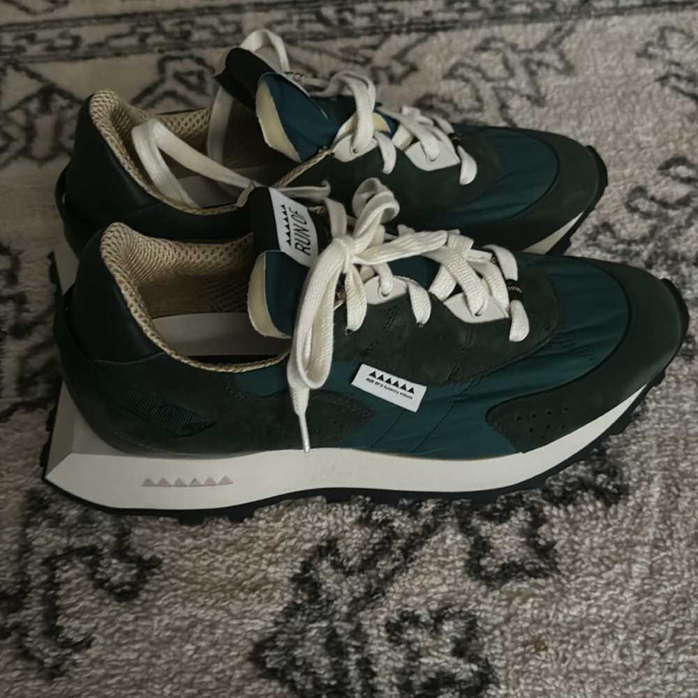 Run Of designer sneakers in new condition (no tags) made in ITALY